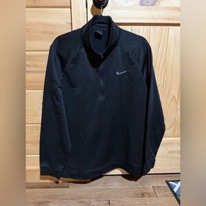 Nike Dri Fit Black Pullover 1/4 Zip Men’s XL
